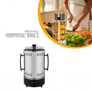 Vertical Grill by Chef o Matic - The new vertical smokeless BBQ!